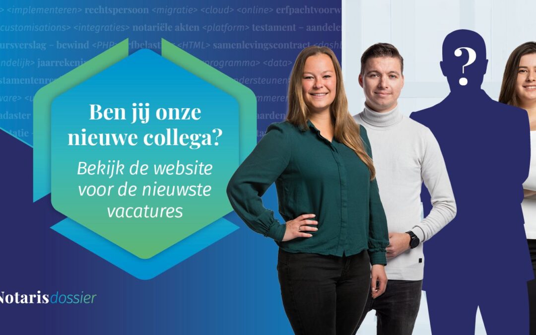 Vacature: Full stack software developer (32-40 uur)